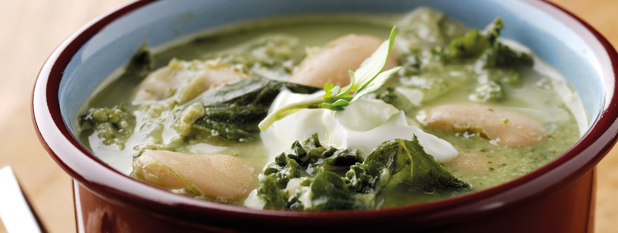 Hearty Kale and Butter Bean Winter Soup