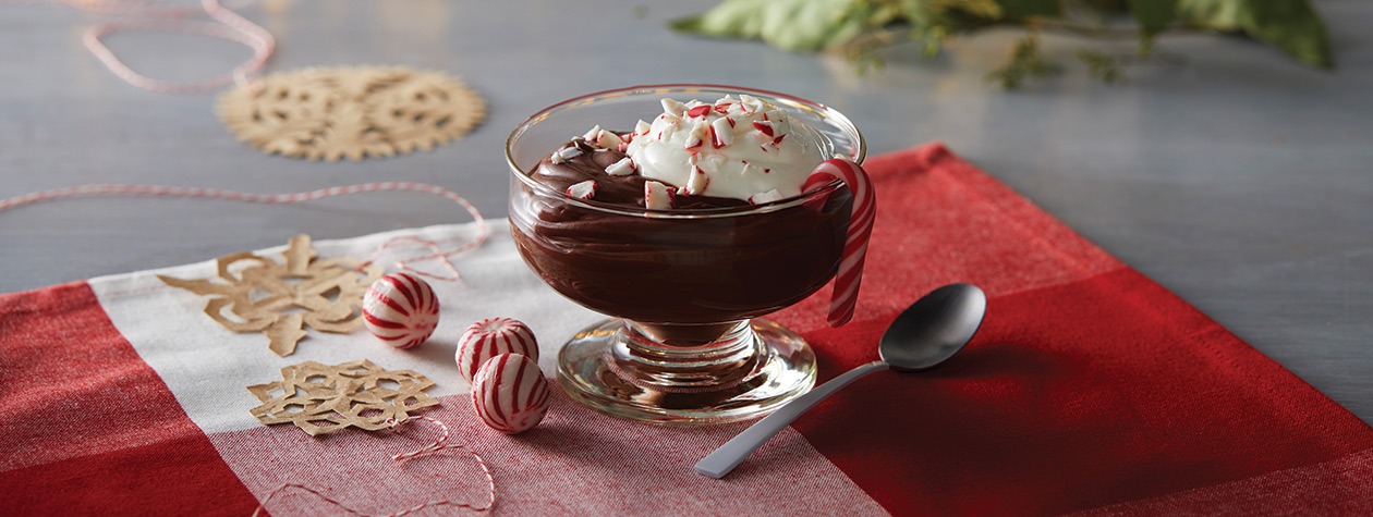 Chocolate Peppermint Yoghurt Holiday Dessert