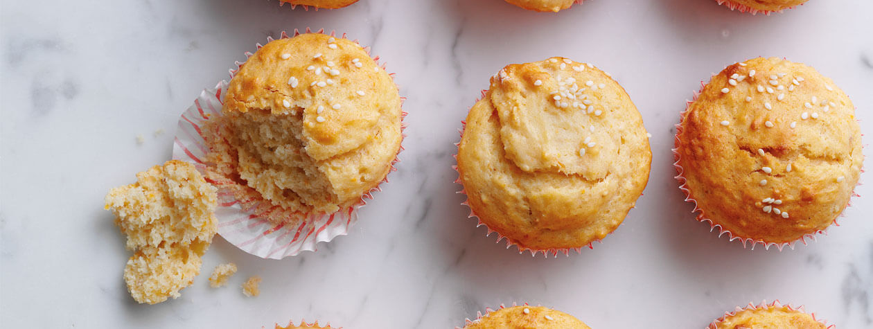 Tangy Grapefruit Muffins
