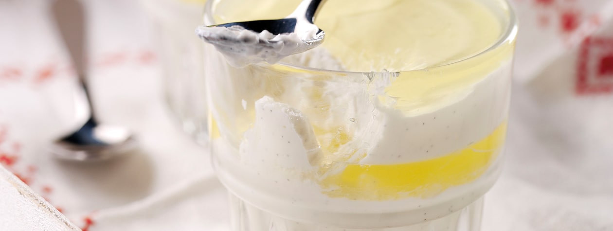 Limoncello Yoghurt & Mascarpone Pots