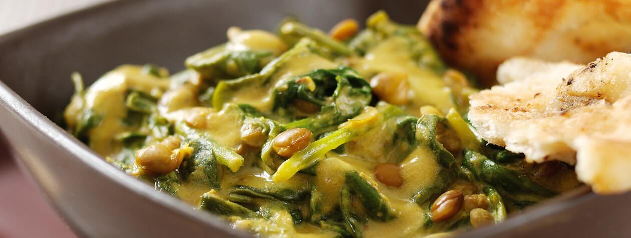 Spinach & Lentil Curry